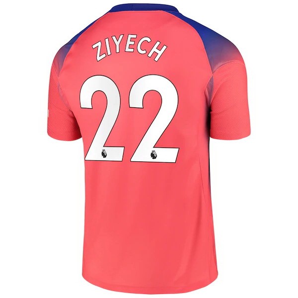 Maillot Football Chelsea NO.22 Ziyech Third 2020-21 Orange